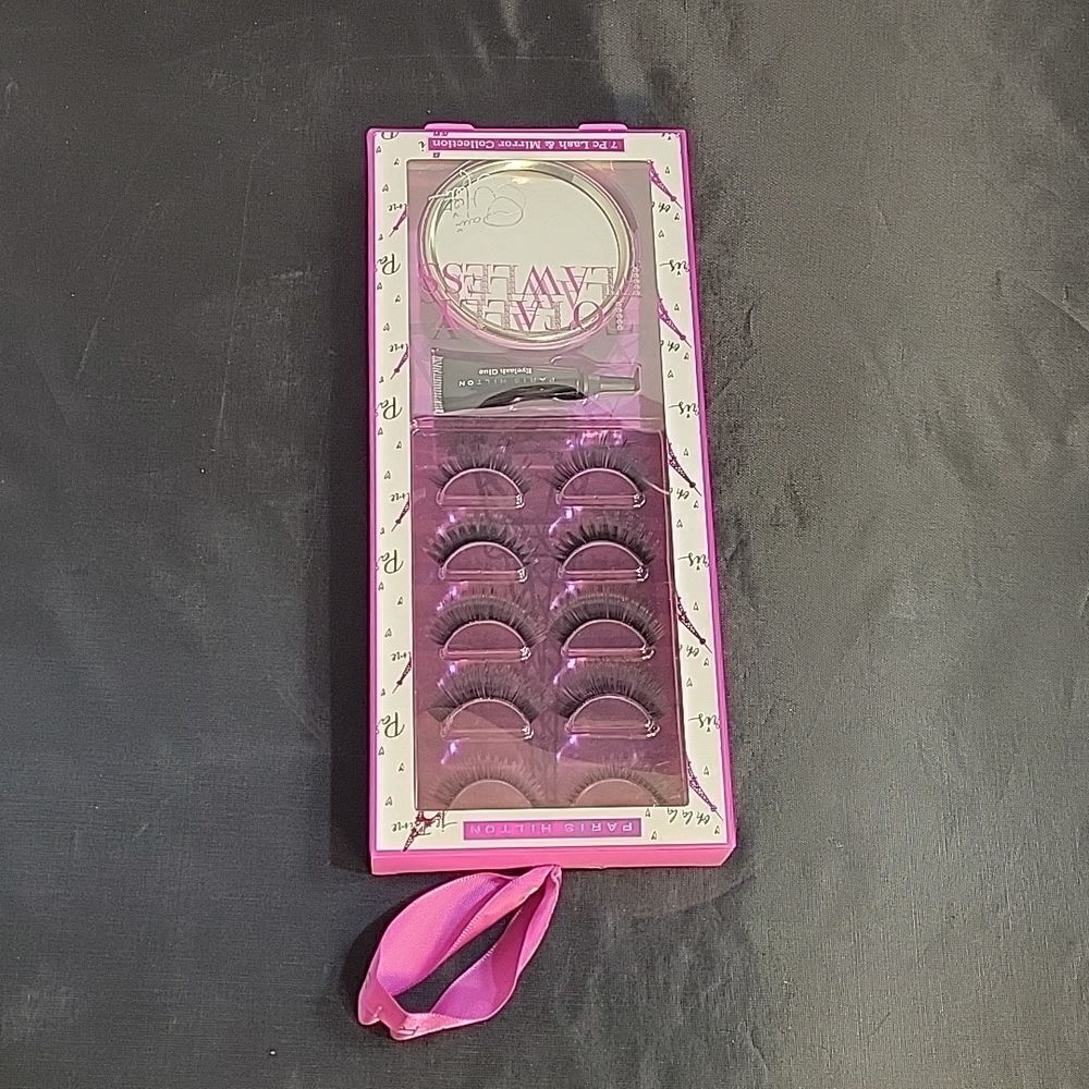 BRAND NEW TOTALLY FLAWLESS 7PC PARIS HILTON LASH& MIRROR WOMEN"S SETS - Picture 6 of 12